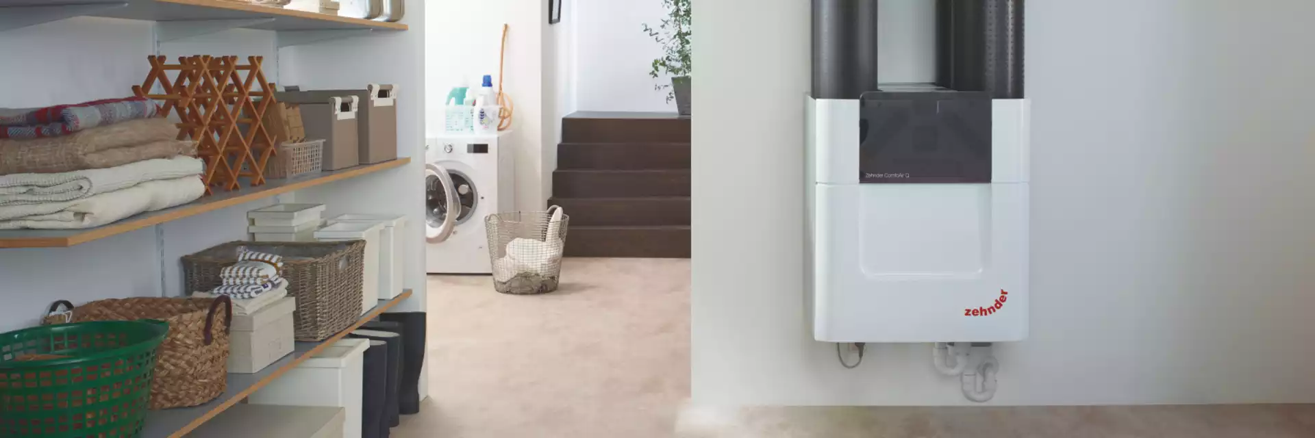 Installation Centrale double flux Zehnder ComfoAir Q350