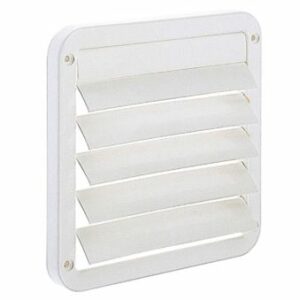 Atlantic VO100 volet d'air extérieur à lamelles dim 14cmsx14cms