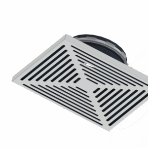 Bouche de ventilation DESIGN Carrée Type: MAZE