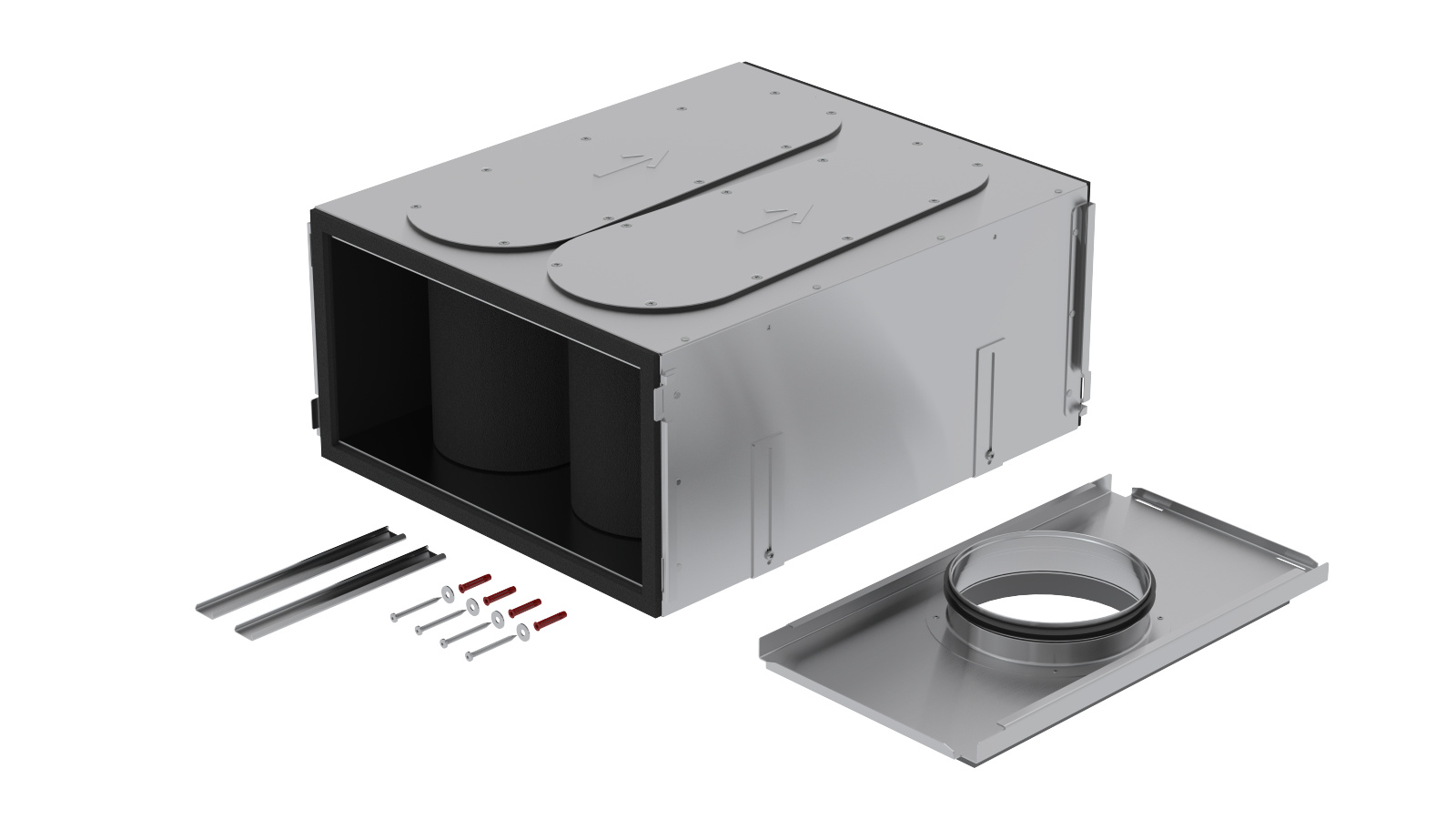 Caisson de distribution d'air silencieux isolé ComfoWell Therm 420 DN200