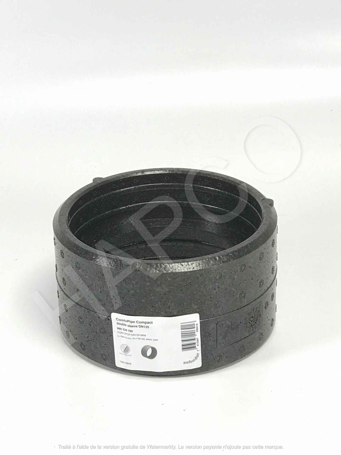 ComfoPipe COMPACT 125, Double Manchon ø185/155mm, pour ComfoPipe 125