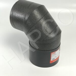 Coude Isolé  ISOPIPE 125 à 90° IP-B 125/90