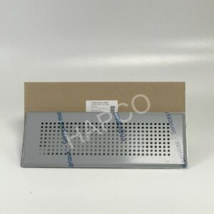 Grille design allongée Zehnder Roma inox