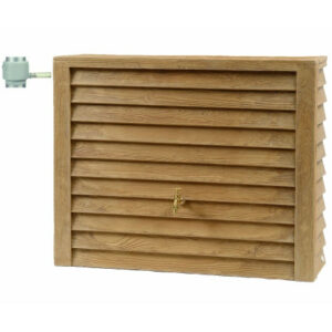 Kit Cuve WOODY bois clair - 350 L -livré avec collecteur filtrant Eco gris et r