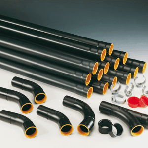 Kit de canalisation DN44 pour aspiration centralisée - 3 prises