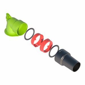 Kit Plenum ø80 UBBINK, Té AE48C