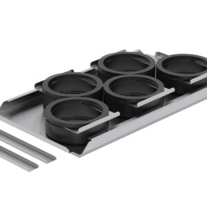 Plaque de raccordement ComfoWell Therm 420 5xDN90