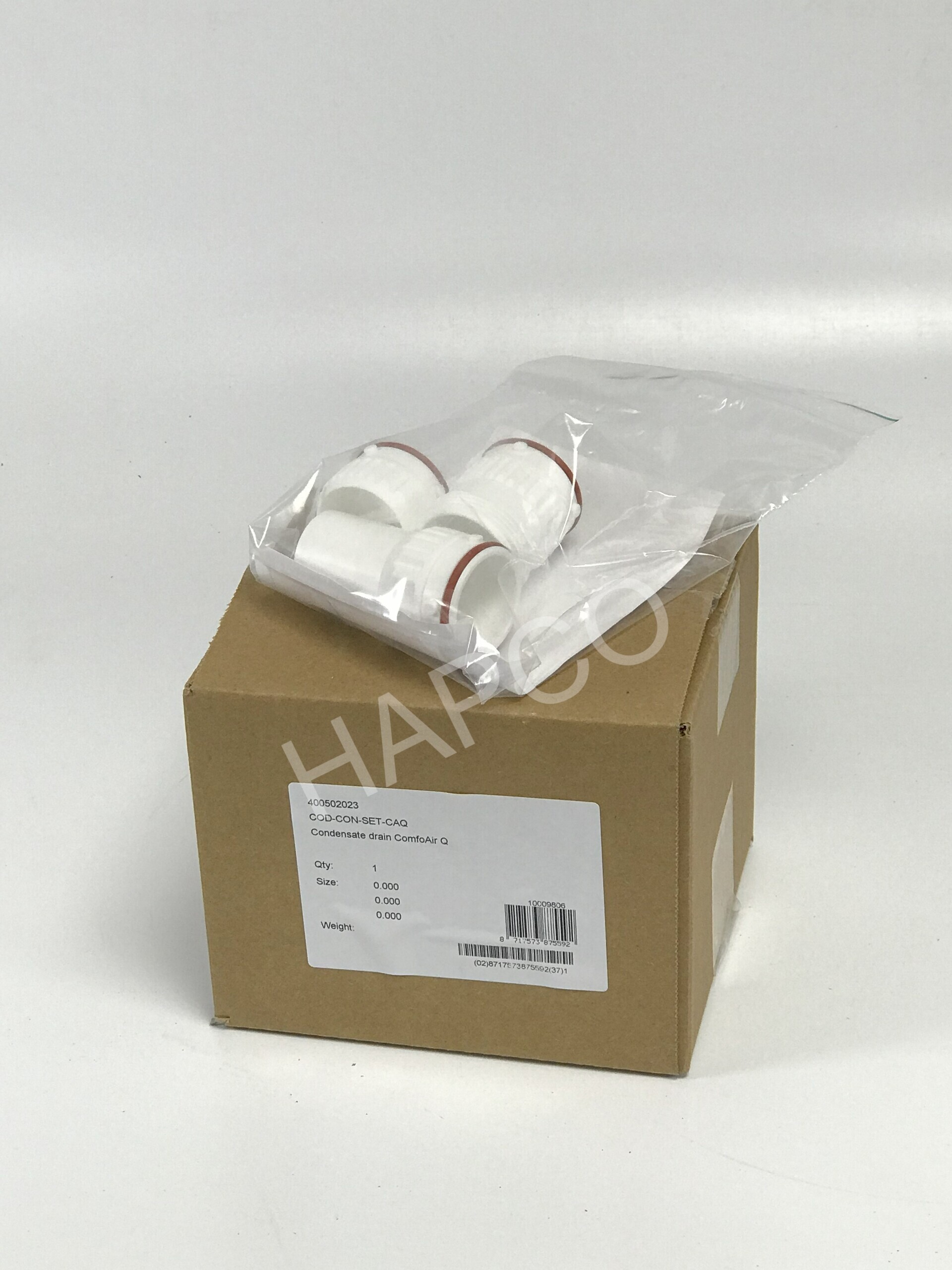 Raccordement des condensats pour CA350 et CA Q