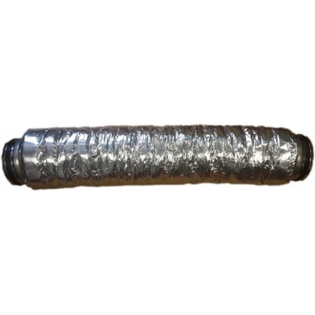 Silencieux DN160x1m sans laine de verre/minérale