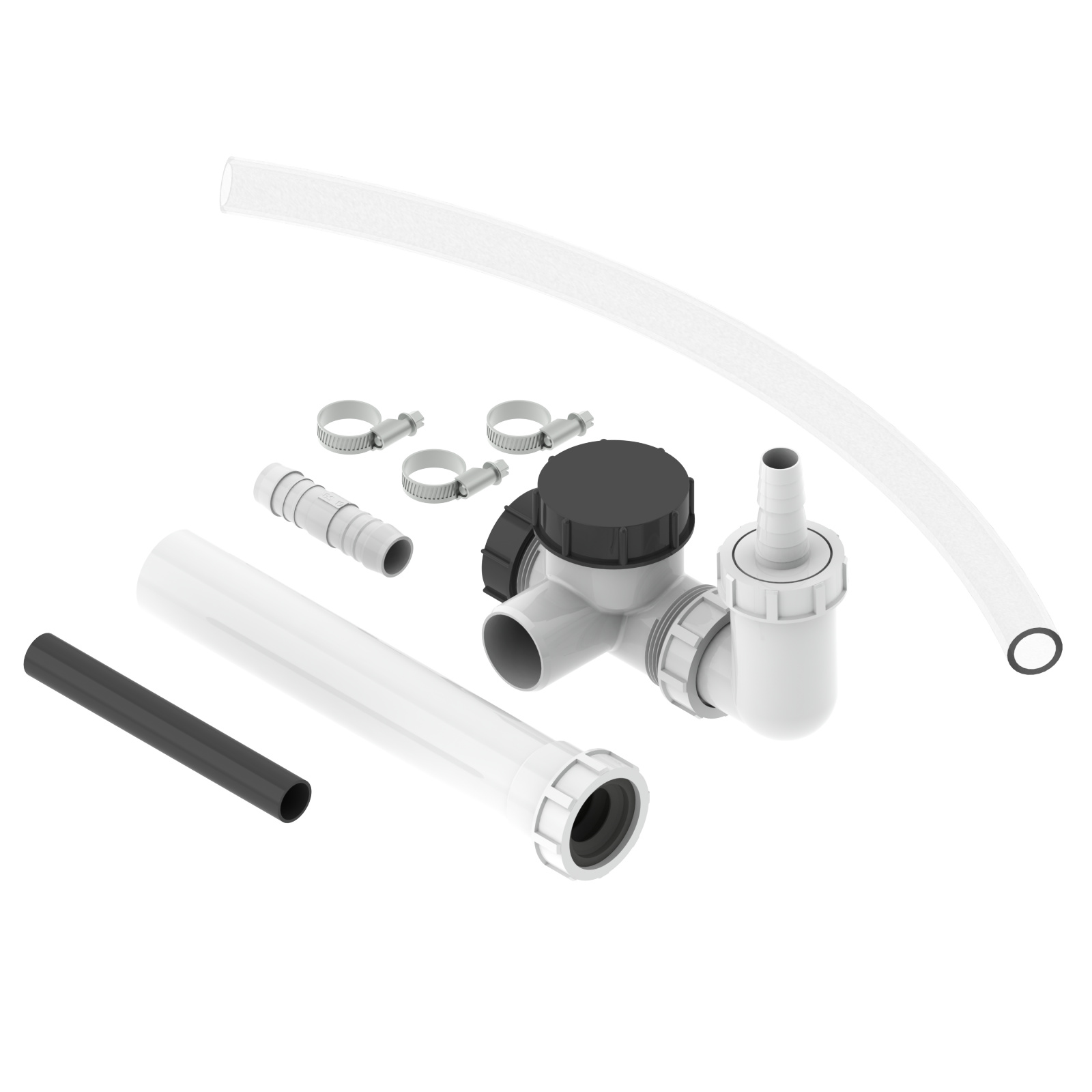 Siphon sec pour ZEHNDER CA180/200