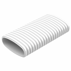 Conduit de ventilation PEHD ovale/plat 51x114 couronne de 20m HELIOS FRS-R 51