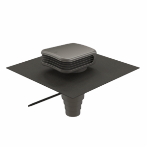 Terminal de toiture VALETIS anthracite DN160