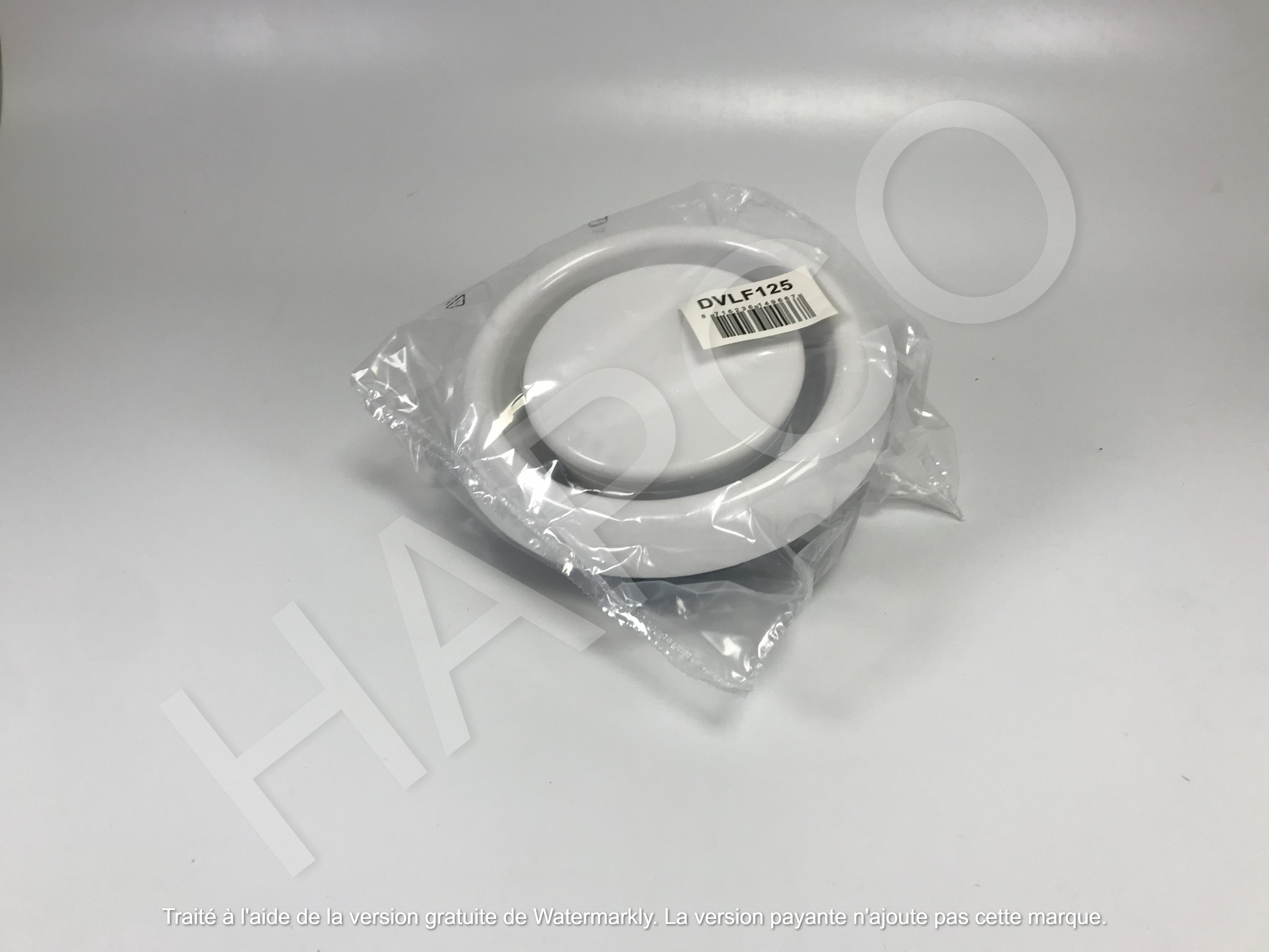 Bouche d'extraction Plastique DVLF125 Blanche