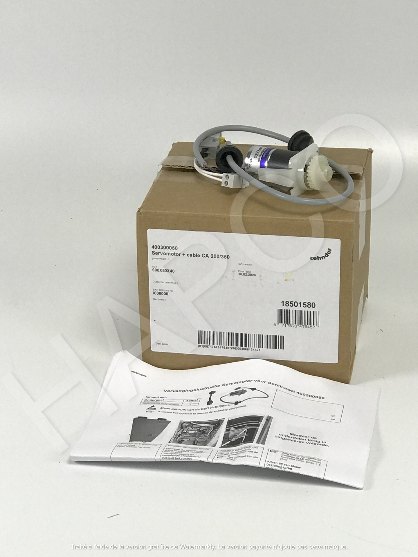 Moteur servo + câble - CA350/CA200